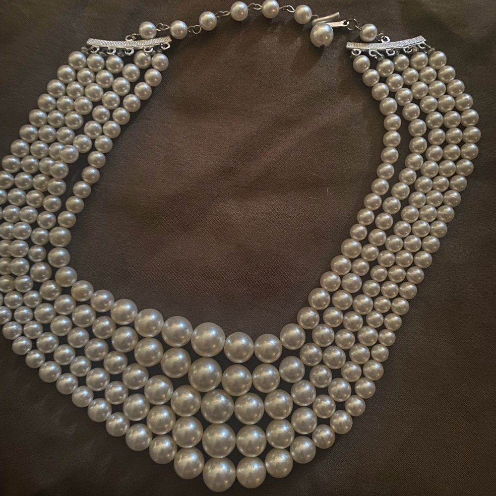 Vintage 5 Strand Pearls Japan